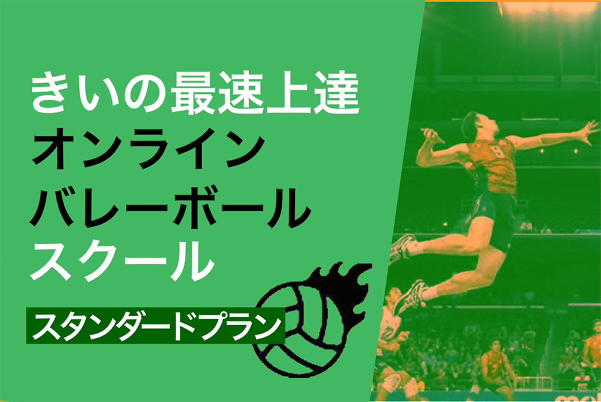 きいの最速上達オンラインバレーボールスクールスタンダードプラン