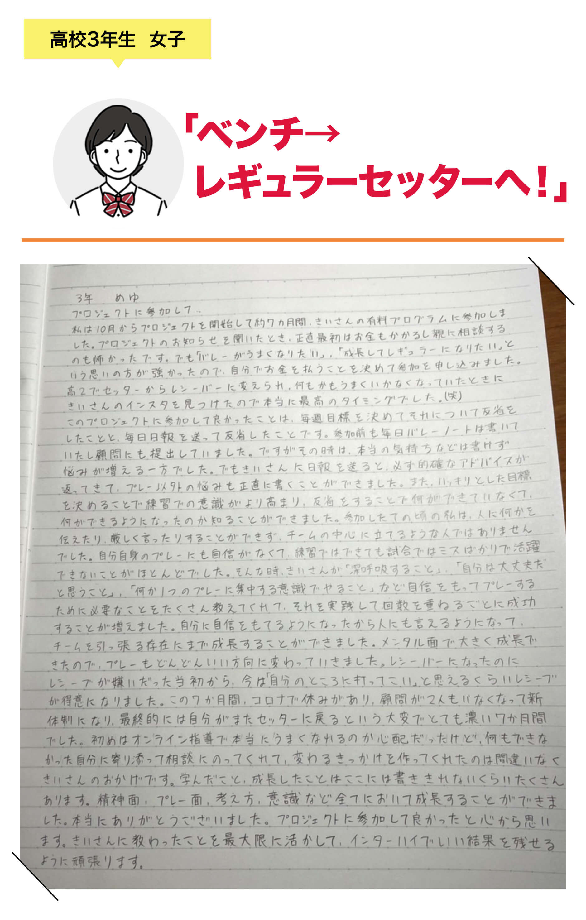 高校3年生 女子